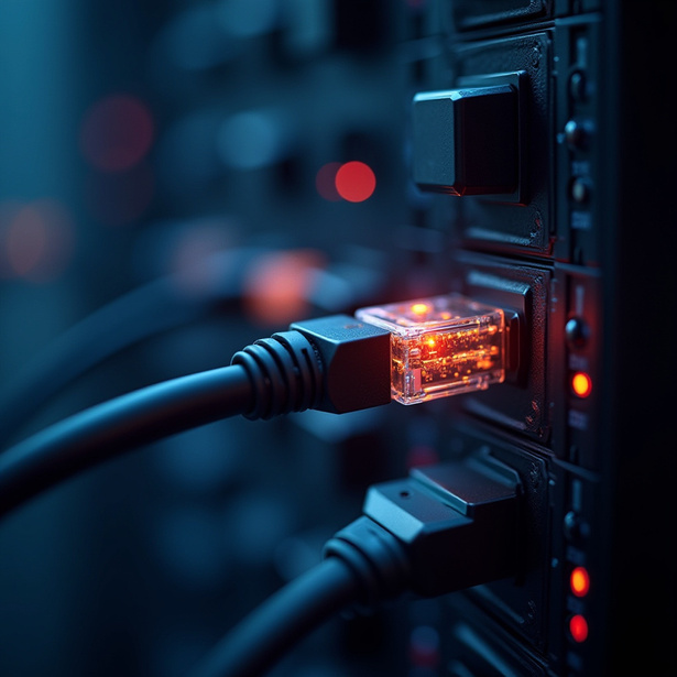 Fibre connection in network equipment